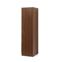 Armadio 180x45x60 cm 1 anta noce antico