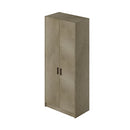 Armadio 210 cm due ante argilla