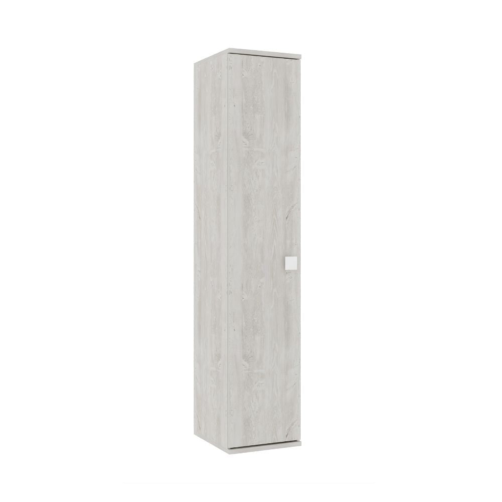 Armadio 45x52x223h con anta bianco consumato