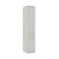 Armadio 45x52x223h con anta bianco consumato