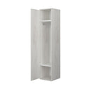 Armadio 45x52x223h con anta bianco consumato