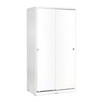 Armadio SWD4352023 solo ripiani bianco con ante scorrevoli
