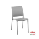 Bancale 46 pezzi Sedia Curtis polipropilene grigio metal in fibretta