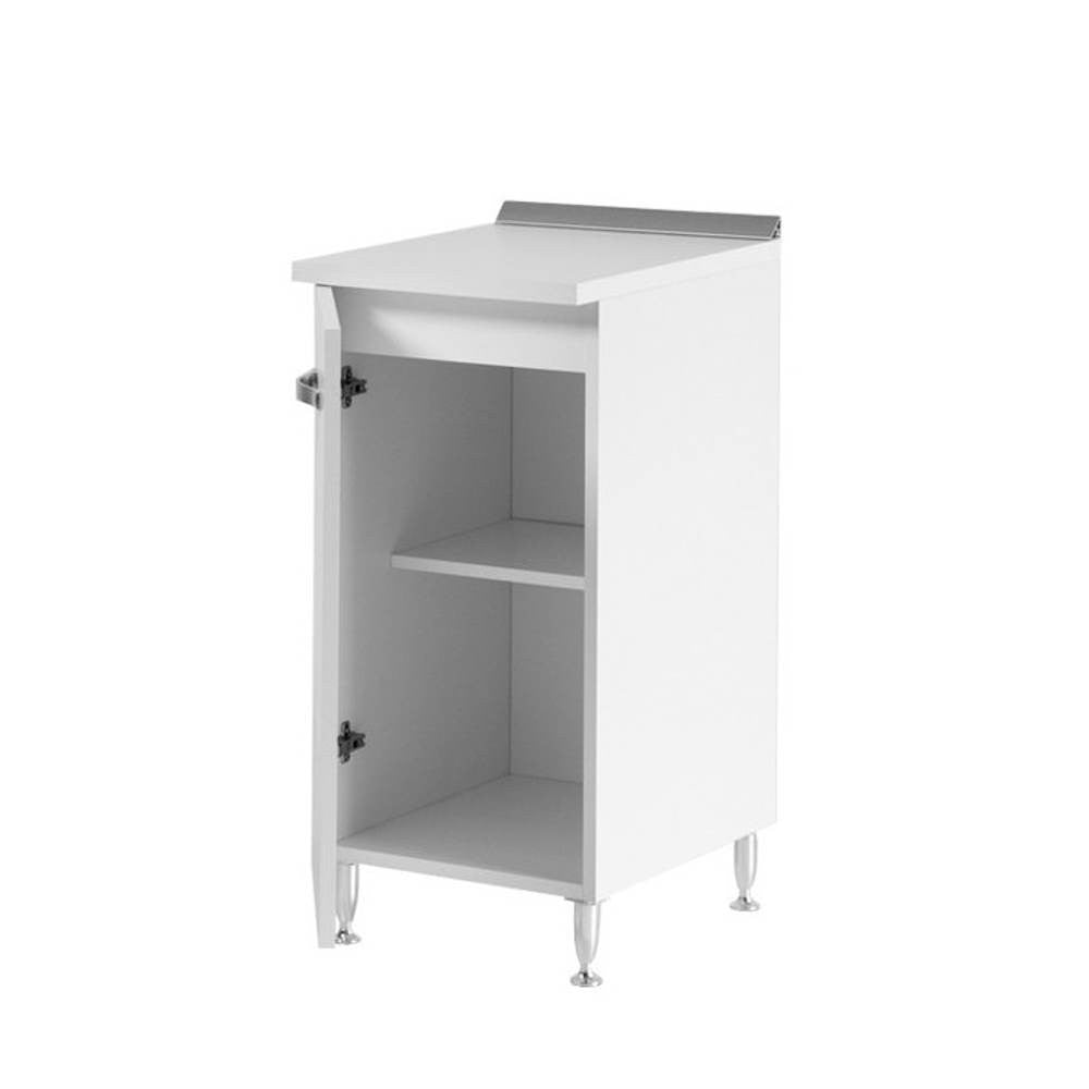 Base cucina con anta 30x50x85H bianco frassinato