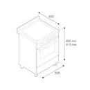 Bertazzoni MAS604MFESXE Cucina forno elettrico