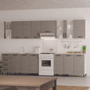 Cassettiera 4 cassetti 40x50x85H cemento