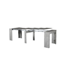 Consolle allungabile Ofelia colore grigio cemento