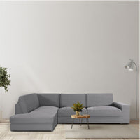 Copridivano Jaz angolare sinistro grigio 350-500