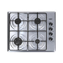 Cucina Asti 180 cm. reversibile elettrodomestici inclusi colore bianco e maniglie in metallo nero