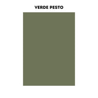 Cucina Iris 360 cm noce stelvio verde pesto con elettrodomestici reversibile