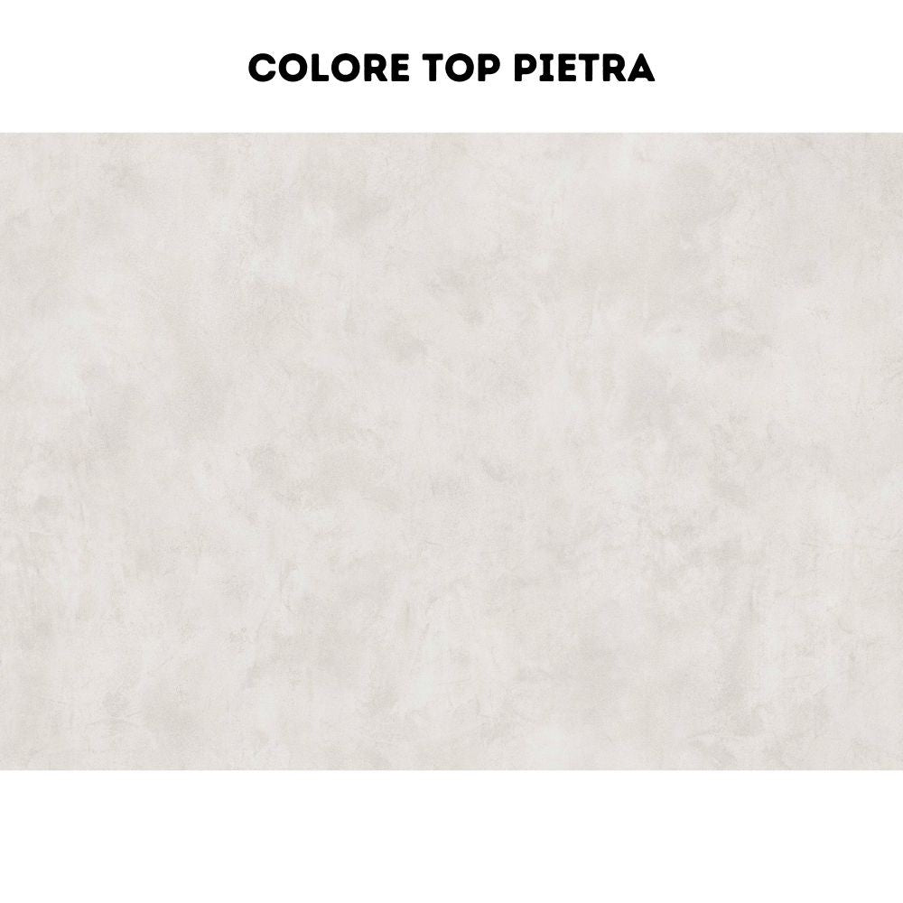 Cucina Iris 360 cm noce stelvio verde pesto con elettrodomestici reversibile