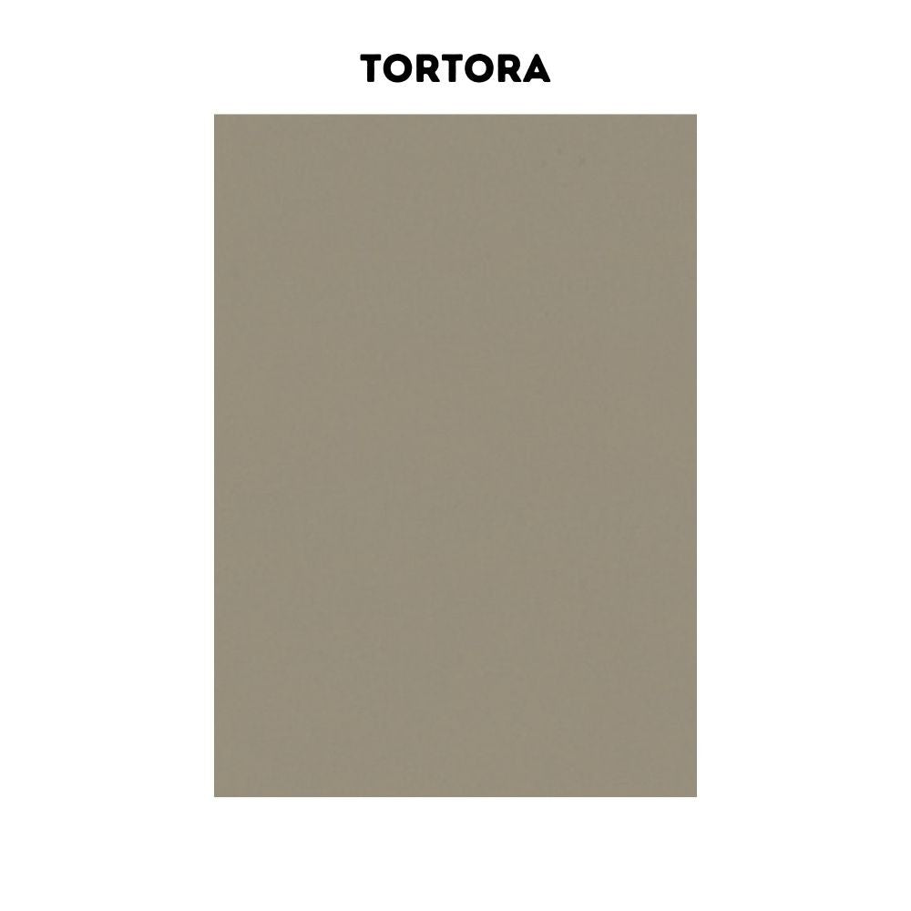 Cucina Iris 360 cm rovere virginia tortora con elettrodomestici reversibile