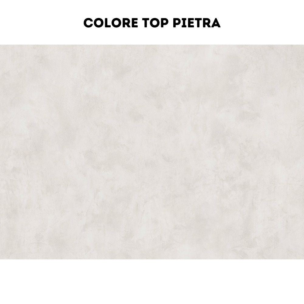 Cucina Iris Lusso 360 cm noce stelvio verde pesto con elettrodomestici reversibile