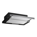 Cucina Taurus 195 cm. elettrodomestici inclusi colore bianco con maniglie in metallo nero