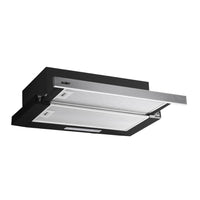 Cucina Taurus 195 cm. elettrodomestici inclusi colore bianco con maniglie in metallo nero