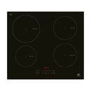 Cucina Taurus 195 colore bianco inclusa di elettrodomestici e piano cottura induzione