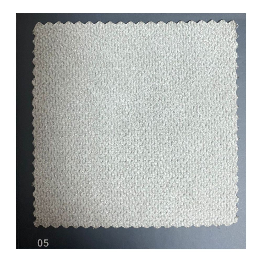 Divano Alenda 2 posti fisso con piedini quadrati colore beige
