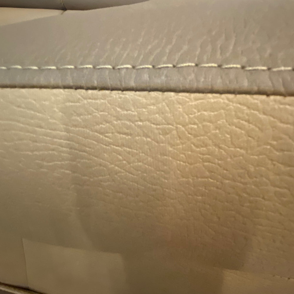 Divano angolare Gisella Mozart con pouff contenitore destro 285x238 mozart 7 beige e mozart 5 brown