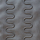 Divano angolare Siena con letto estraibile taupe 267x200x90