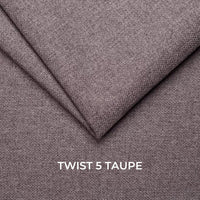 Divano angolare Siena con letto estraibile taupe 267x200x90