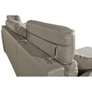 Divano Como II con penisola contenitore grigio rabbit Twist03