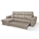 Divano Como II con penisola contenitore grigio rabbit Twist03