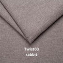 Divano Como II con penisola contenitore grigio rabbit Twist03