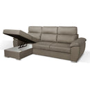 Divano Como II con penisola contenitore grigio rabbit Twist03