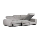 Divano Duke grigio penisola reversibile e funzione letto