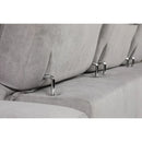 Divano Duke grigio penisola reversibile e funzione letto
