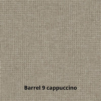 Divano Kendall con penisola reversibile letto estraibile cappuccino Barrel 09