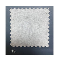 Divano Kutri penisola letto e contenitore bicolore Luna24 grigio elephant e Luna19 grigio chiaro