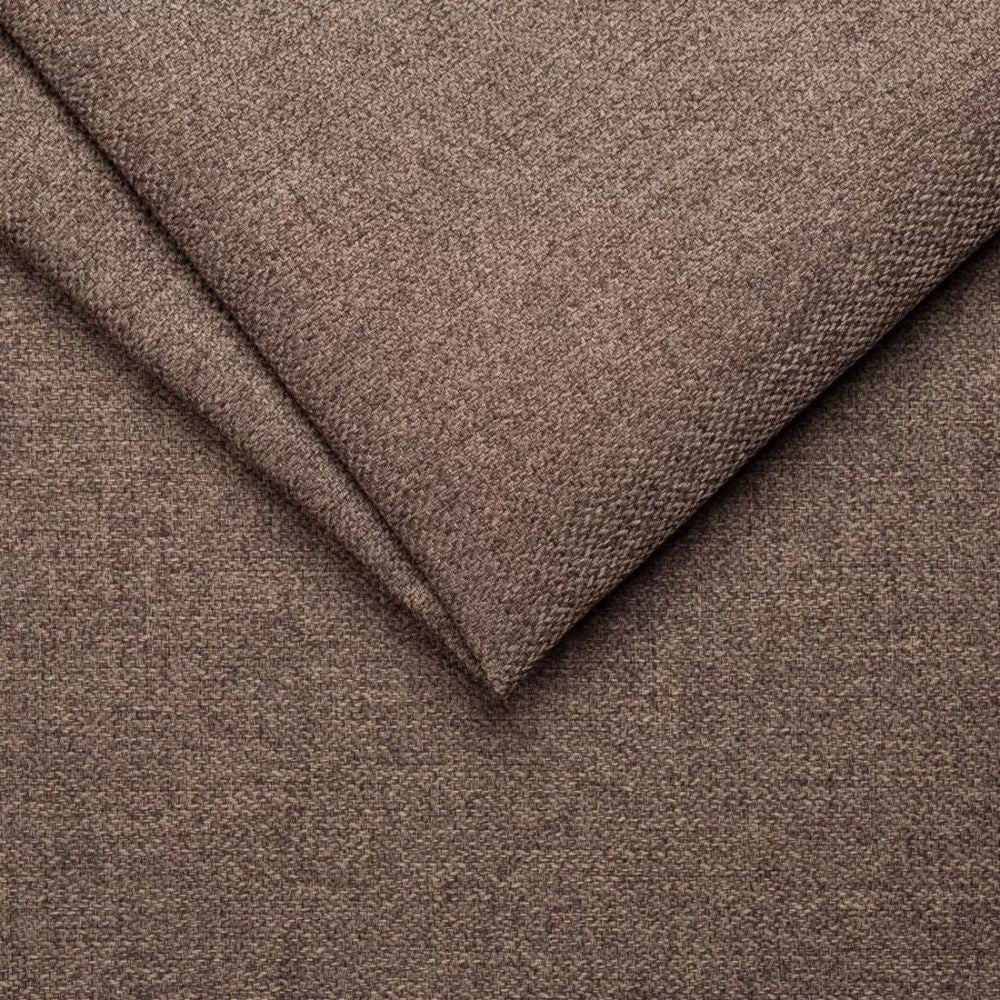 Divano letto 2 posti Alcona con contenitore in tessuto colore cappuccino