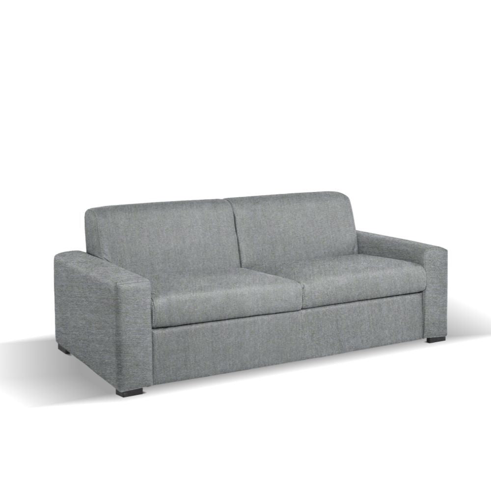 Divano letto Flash 3 posti con rete elettrosaldata colore grigio Roma 23