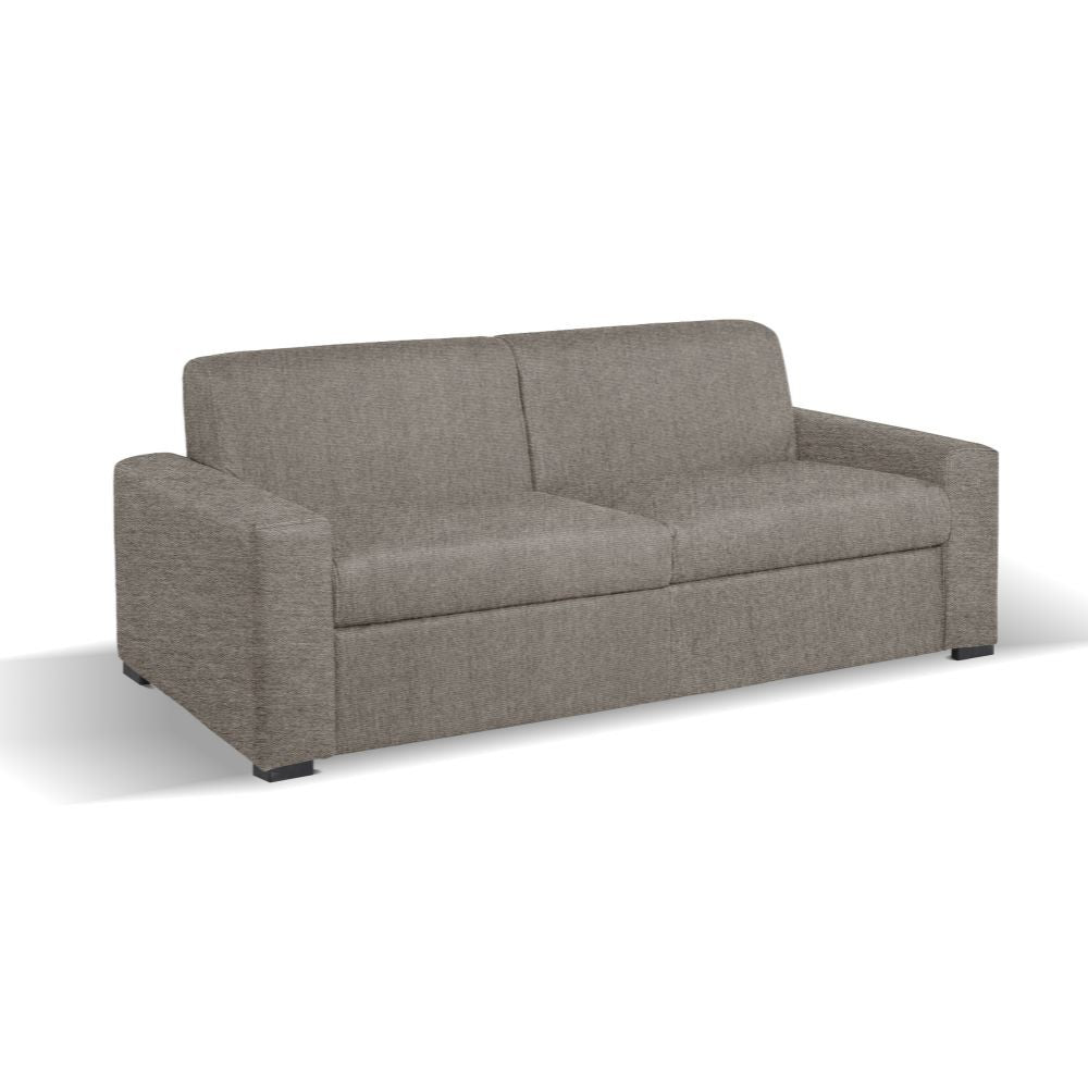 Divano letto Flash 3 posti con rete elettrosaldata colore taupe Roma 10