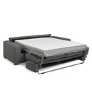 Divano letto Flash 3 posti con rete elettrosaldata colore taupe Roma 10