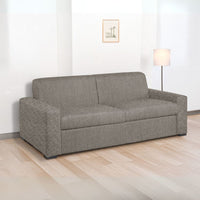 Divano letto Flash 3 posti con rete elettrosaldata colore taupe Roma 10