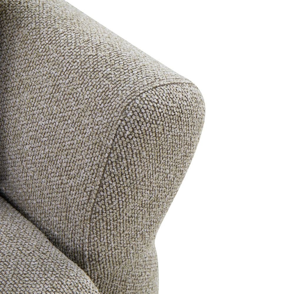 Divano letto Loki con contenitore e topper incluso colore tortora