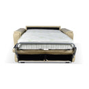 Divano letto Mercurio 2 posti in tessuto Plutone 02 crema