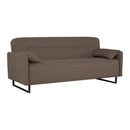Divano letto Odin 3 posti in tessuto beige