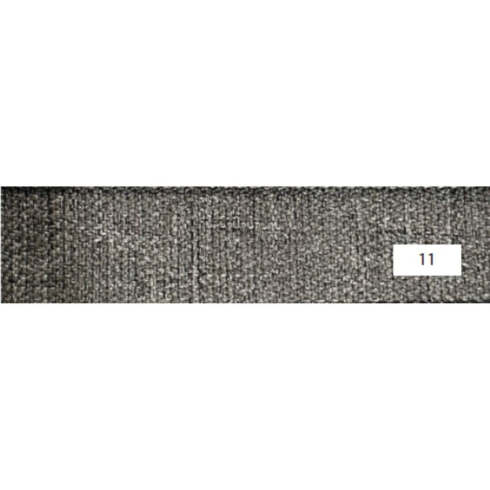 Divano Poem 3 posti con letto contenitore in tessuto Mina 11 grigio