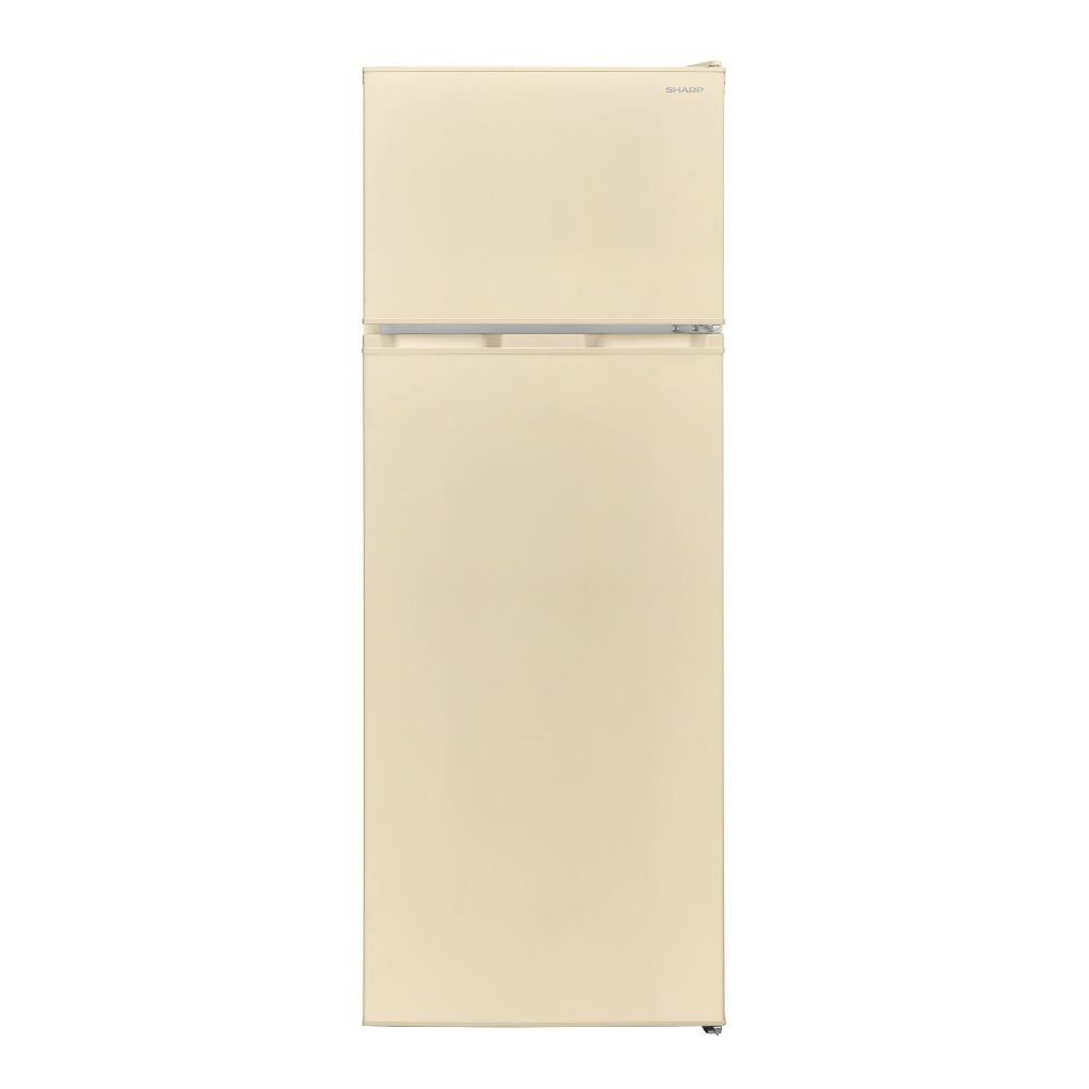 Frigorifero doppia porta Sharp SJFTB01ITXJE 213 lt statico colore beige classe E