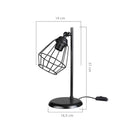 Lampada da tavolo EkinoKs colore nero MDL4266