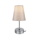 Lampada da tavolo Estelya AZ1068 cromo beige