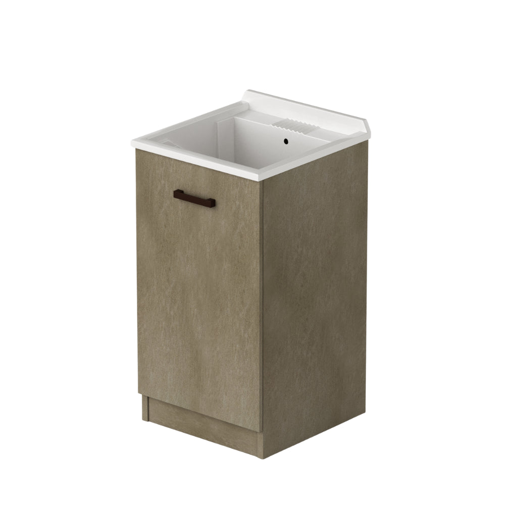 Laundry lavatoio con anta 47x50x86 argilla