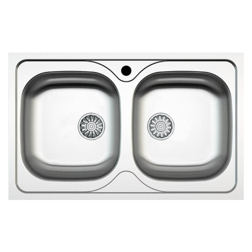 Lavello 86x50 2 vasche SA322