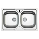 Lavello 86x50 2 vasche SA322
