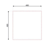 Lavello 50x50 Classic N24435AS