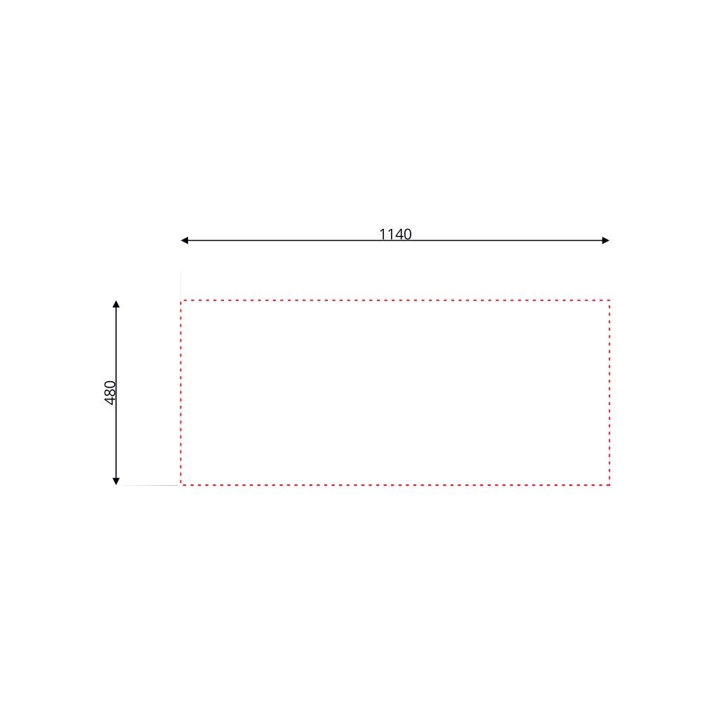 Lavello 116x50 SA138 2 vasche e gocciolatoio destro
