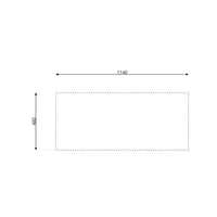 Lavello 116x50 SA138 2 vasche e gocciolatoio sinistro